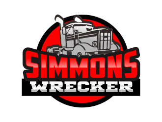 Simmons Wrecker logo design by YONK