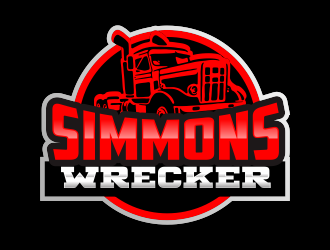 Simmons Wrecker logo design by YONK