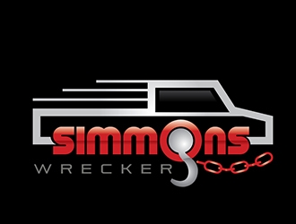 Simmons Wrecker logo design by Suvendu