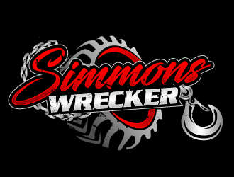 Simmons Wrecker logo design by THOR_