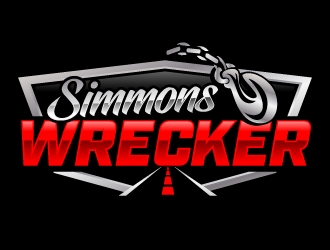 Simmons Wrecker logo design by jaize