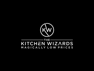 THE KITCHEN WIZARDS logo design by johana