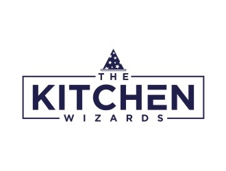 THE KITCHEN WIZARDS logo design by agil