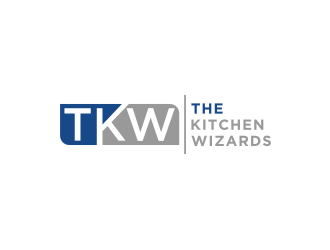 THE KITCHEN WIZARDS logo design by bricton