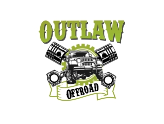 Outlaw Offroad logo design by Cekot_Art