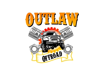 Outlaw Offroad logo design by Cekot_Art