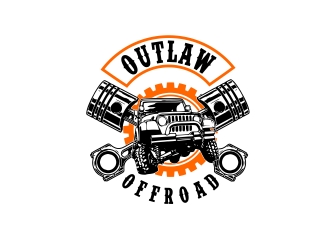 Outlaw Offroad logo design by Cekot_Art