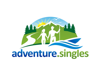 Adventure.Singles logo design by haze