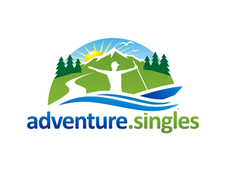 Adventure.Singles logo design by haze
