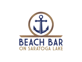 Beach Bar on Saratoga Lake logo design by Kruger