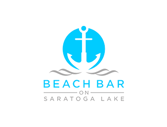 Beach Bar on Saratoga Lake logo design by checx
