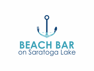 Beach Bar on Saratoga Lake logo design by bosbejo