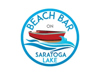 Beach Bar on Saratoga Lake logo design by Chowdhary