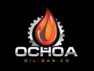 Ochoa Oil-Gas Co. logo design by AisRafa