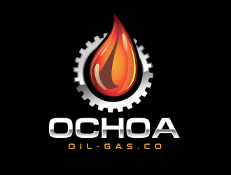 Ochoa Oil-Gas Co. logo design by AisRafa