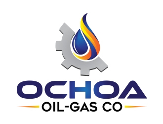 Ochoa Oil-Gas Co. logo design by fawadyk
