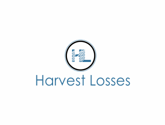 Harvest Losses logo design by giphone