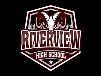 Riverview High School logo design by MarkindDesign