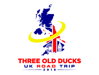 Three Old Ducks UK Road Trip 2019 logo design by torresace