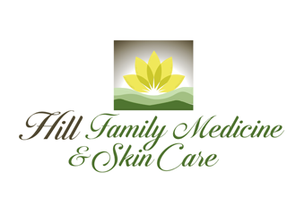 Hill Family Medicine & Skin Care logo design by megalogos