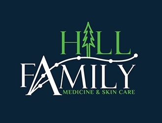 Hill Family Medicine & Skin Care logo design by Suvendu