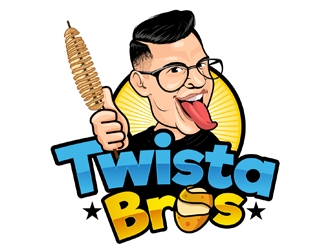 Twista Bros logo design by DreamLogoDesign