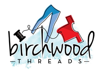 Birchwood Threads logo design by shere