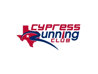 Cypress Running Club logo design by fantastic4