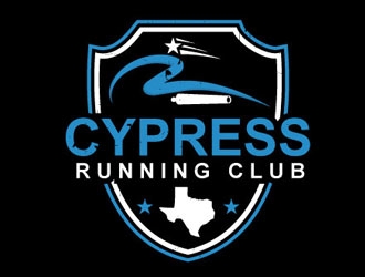 Cypress Running Club logo design by shere
