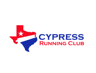 Cypress Running Club logo design by serprimero