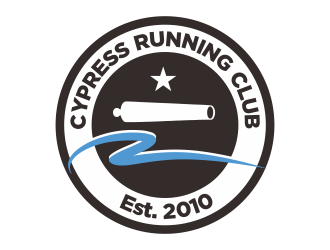 Cypress Running Club logo design by YONK