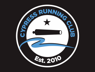 Cypress Running Club logo design by YONK