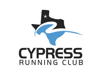 Cypress Running Club logo design by kunejo