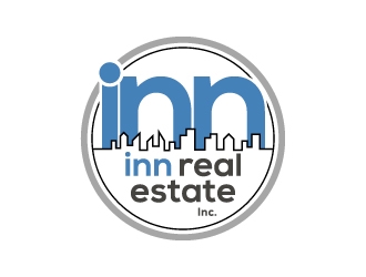 Inn Real Estate Inc. logo design by dshineart