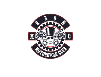 Motorcycle Club RAON logo design by Cekot_Art