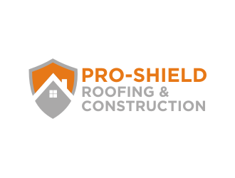 Pro-Shield Roofing & Construction logo design by iltizam