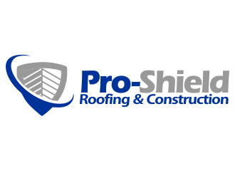 Pro-Shield Roofing & Construction logo design by YONK