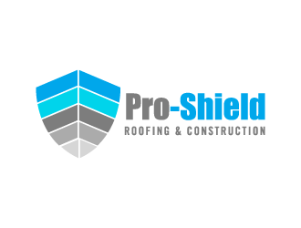 Pro-Shield Roofing & Construction logo design by torresace