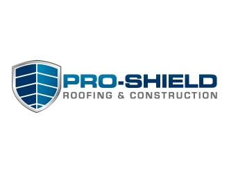 Pro-Shield Roofing & Construction logo design by J0s3Ph