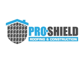 Pro-Shield Roofing & Construction logo design by jaize