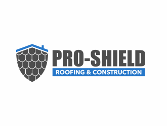 Pro-Shield Roofing & Construction logo design by ingepro
