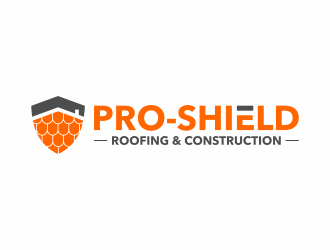 Pro-Shield Roofing & Construction logo design by ingepro