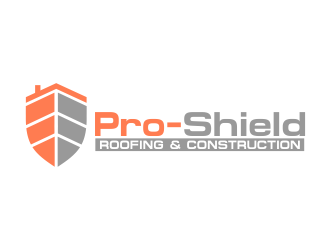 Pro-Shield Roofing & Construction logo design by done