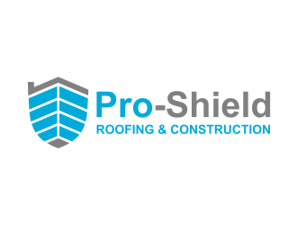 Pro-Shield Roofing & Construction logo design by cintoko