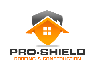 Pro-Shield Roofing & Construction logo design by THOR_