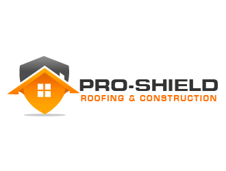 Pro-Shield Roofing & Construction logo design by THOR_