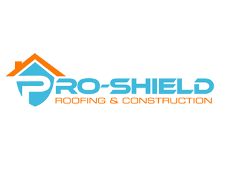 Pro-Shield Roofing & Construction logo design by kunejo