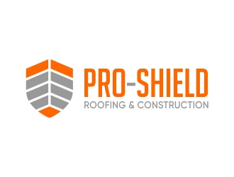 Pro-Shield Roofing & Construction logo design by excelentlogo