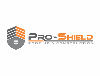 Pro-Shield Roofing & Construction logo design by agus