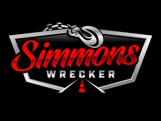 Simmons Wrecker logo design by jaize